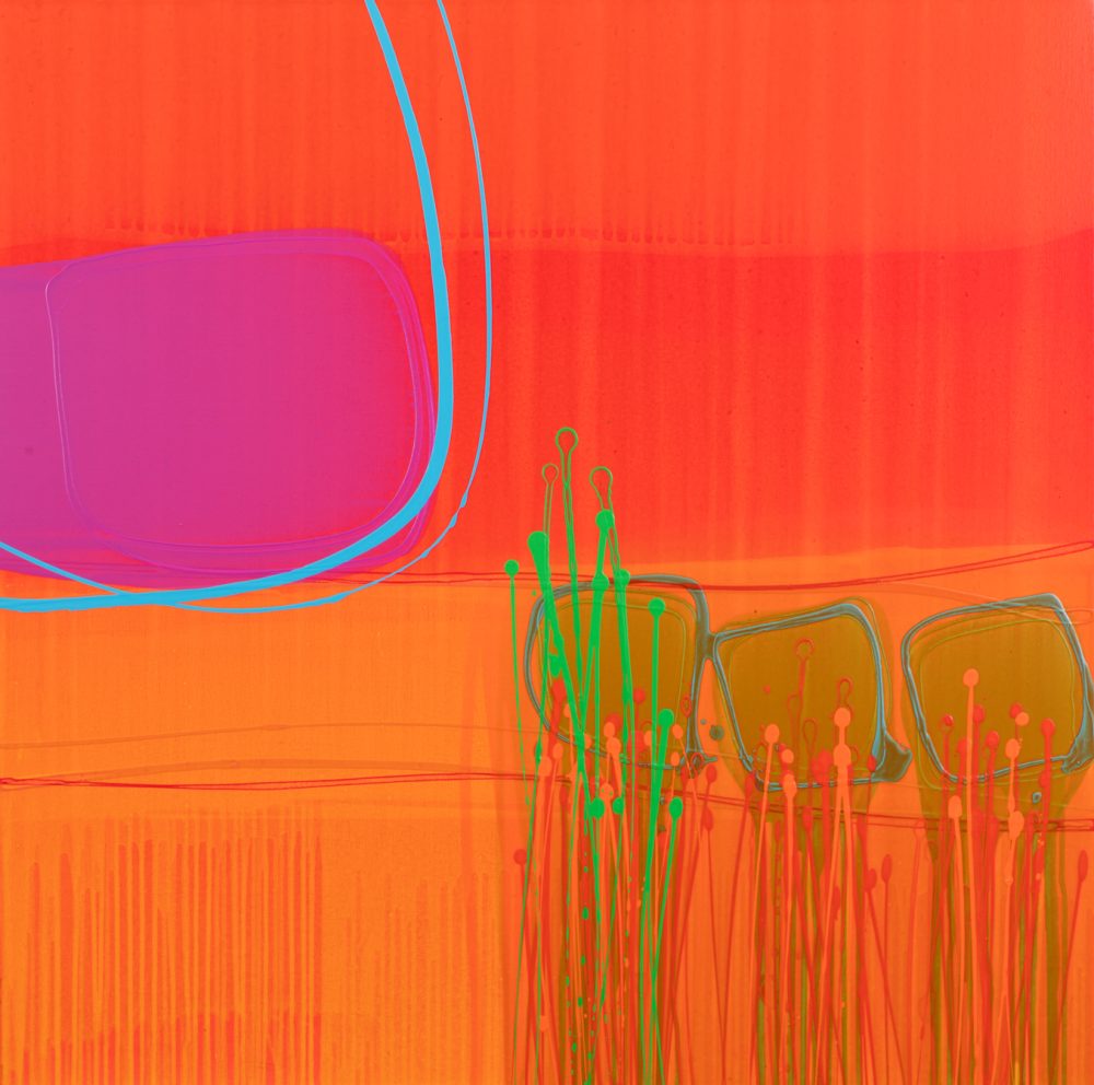 Marjorelle I, a painting by Charlotte Cornish, Cambridge Contemporary Artist, 